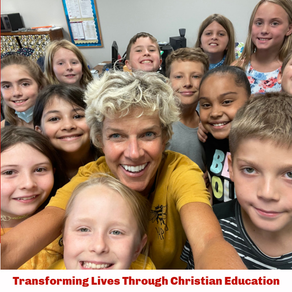 teacher and students - Homeschool program